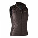 Veste matelassée Deerhunter Femme Lady Caroline Dark Prune sans manche