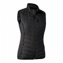 Veste matelassée Deerhunter Femme Lady Caroline Black sans manche