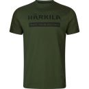 T-shirt Härkila logo Duffel green