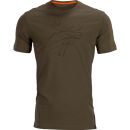 T-shirt Härkila graphic Willow green