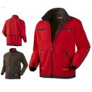 Veste polaire Harkila Kamko réversible Marron-rouge
