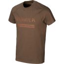 T-shirt Härkila logo Slate brown