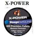 Plombs conique Stoeger X-Power cal.4.5 boîte de 500