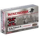 Munitions WINCHESTER cal.9.3x74r power point 286gr 18.5g par 20