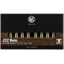 Munitions RWS cal.222rem tms demi-blindée 50gr 3.24g par 20