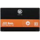 Munitions RWS Cal. 222Rem MJ  3.4G 52Gr