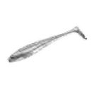 LEURRE SOUPLE DAIWA DUCK FIN SHAD  9CM   PAQUET DE 7   KIBINAGO