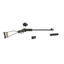 Pack Carabine pliante Chiappa Little Badger 22 lr + 1 point rouge + 1 silencieux + 1 boite de munitions subsoniques