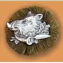 Broche Sanglier - insigne chapeau sanglier