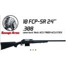 carabine Savage 10 FCP-SR24 cal.308 win synthétique canon lourd Fileté Accu triger accu stock