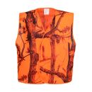 Gilet de sécurité Percussion ghostcamo orange