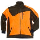 Veste Browning Powerfleece One Zippin Vert/Orange - Veste polaire Browning