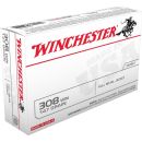 Munitions Winchester FMJ Cal.308win 147gr 9,53G