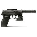 pistolet Crosman C11 TACTICAL AVEC LASER CLASS II ET SILENCIEUX