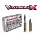Munitions balles Winchester Varmint X 243 WIN 58g 3.76