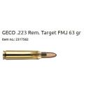 Munitions GECO cal.223 REM. FMJ 4.1G 63GR