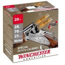 Munitions Winchester Special petits calibres cal.20/70 28G PAR 25
