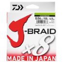 TRESSE DAIWA J-BRAID X8 0.18mm 150m 12kg vert