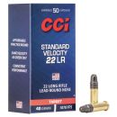 Munitions CCI cal.22lr plinking standard velocity par 50