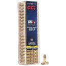 Munitions CCI cal.22lr mini mag varmint HP cuivrée 36g par 100
