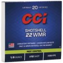 Munitions CCI 22WMR GRENAILLE Pest Control Shotsell n*12