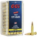 Munitions CCI cal.17hmr varmint tnt 17gr par 50
