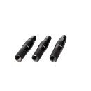 Pack de 3 Douille Prologic Quick Release Connector Black Night Finish