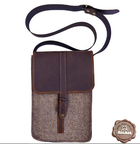 SAC AKAH MESSENGER BAG WOOL FELT| Armurerie Beau Repaire