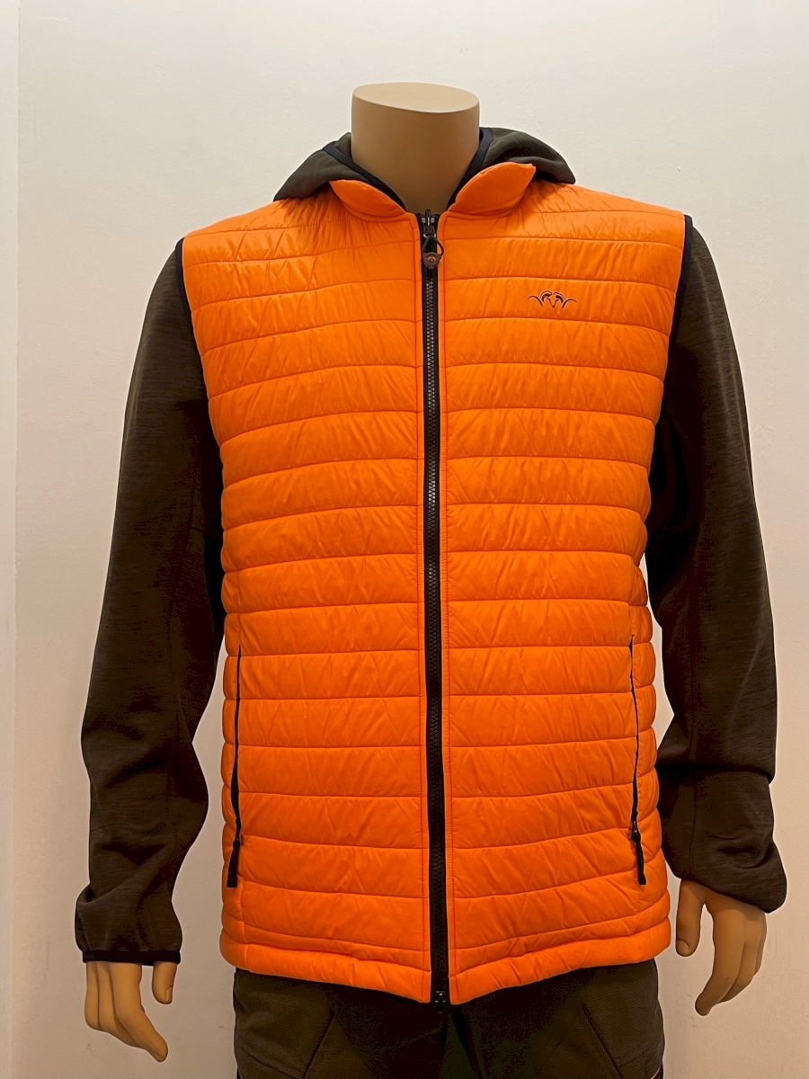 VESTE BLASER REVERSIBLE COUPE-VENT ORANGE-MARRON| Armurerie Beau