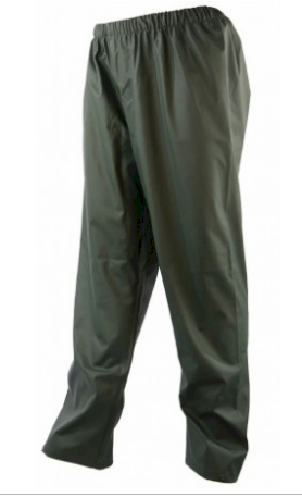 Manteau De Pluie LMA 2094 BLIZZARD - Coupe-vent Imperméable, Taille 5 Kaki, Capuche Réglable, Poches étanches, 100% Polyester
