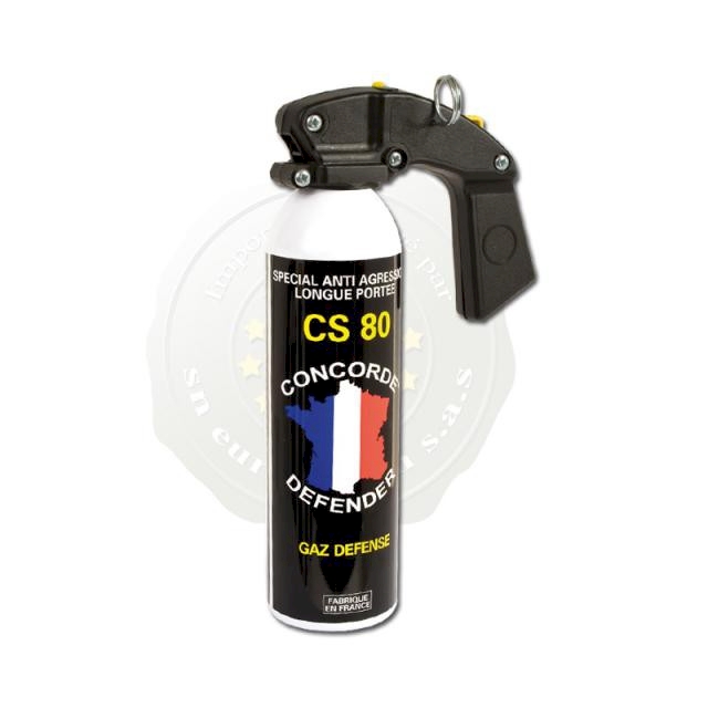 Pack spray de défense lacrymogène GAZ et GEL CS PUNCH à 20,80 €