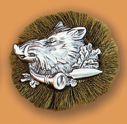 Pin's Chasse à Courre Saint Hubert - Insigne Métal 3x4.5 Cm - France - Occasion